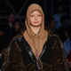 A model walks the runway at the Burberry show during London Fashion Week February 2019 on February 17, 2019 in London, England.